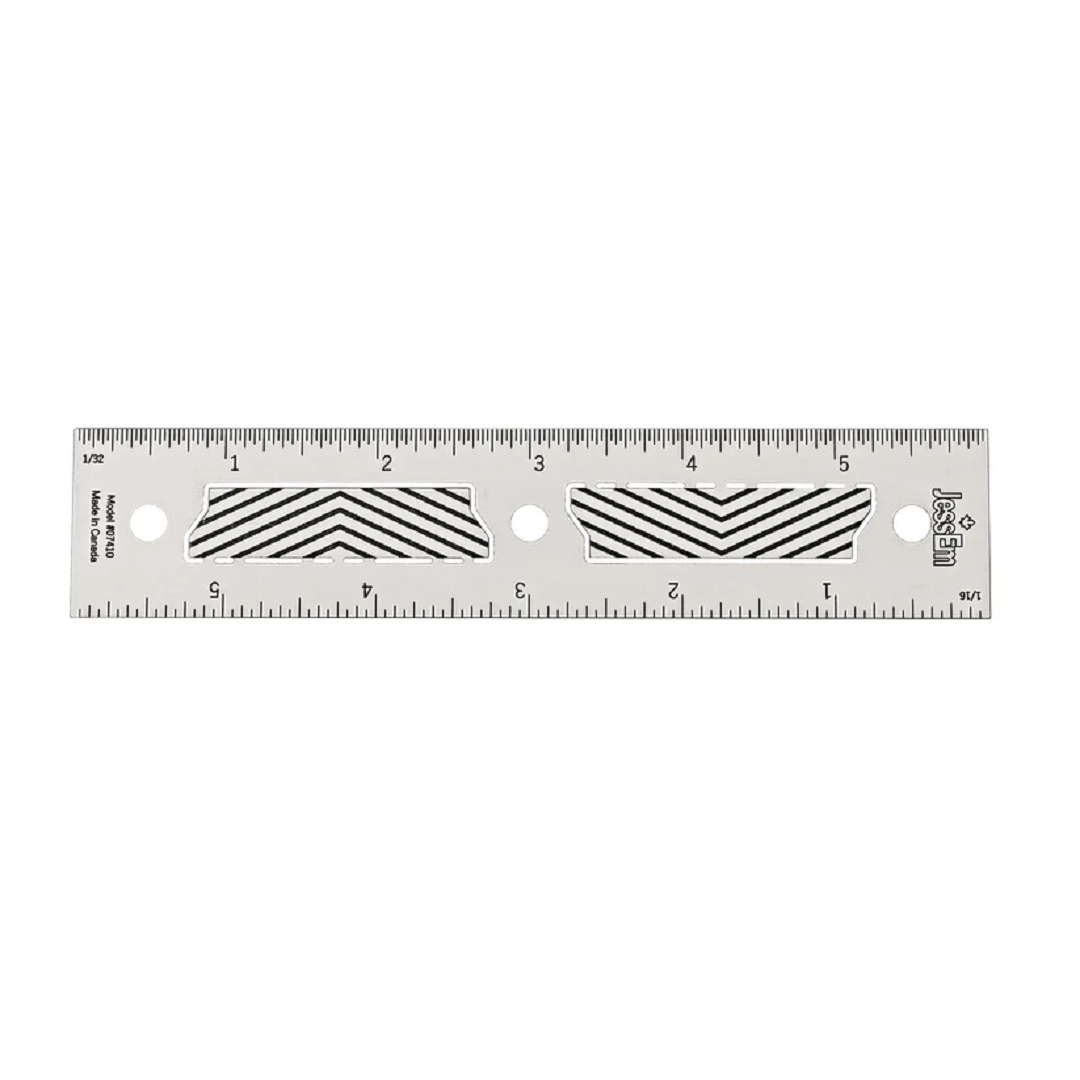 Jessem 6" Stainless Steel Precision Ruler