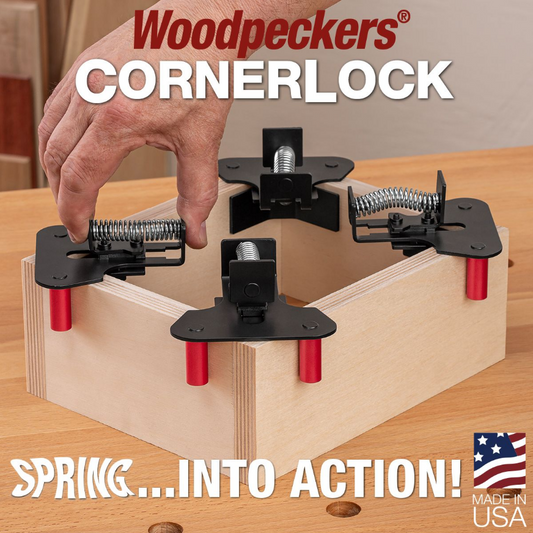 Woodpeckers CornerLock 4 Pack 1/2"-7/8" Capacity