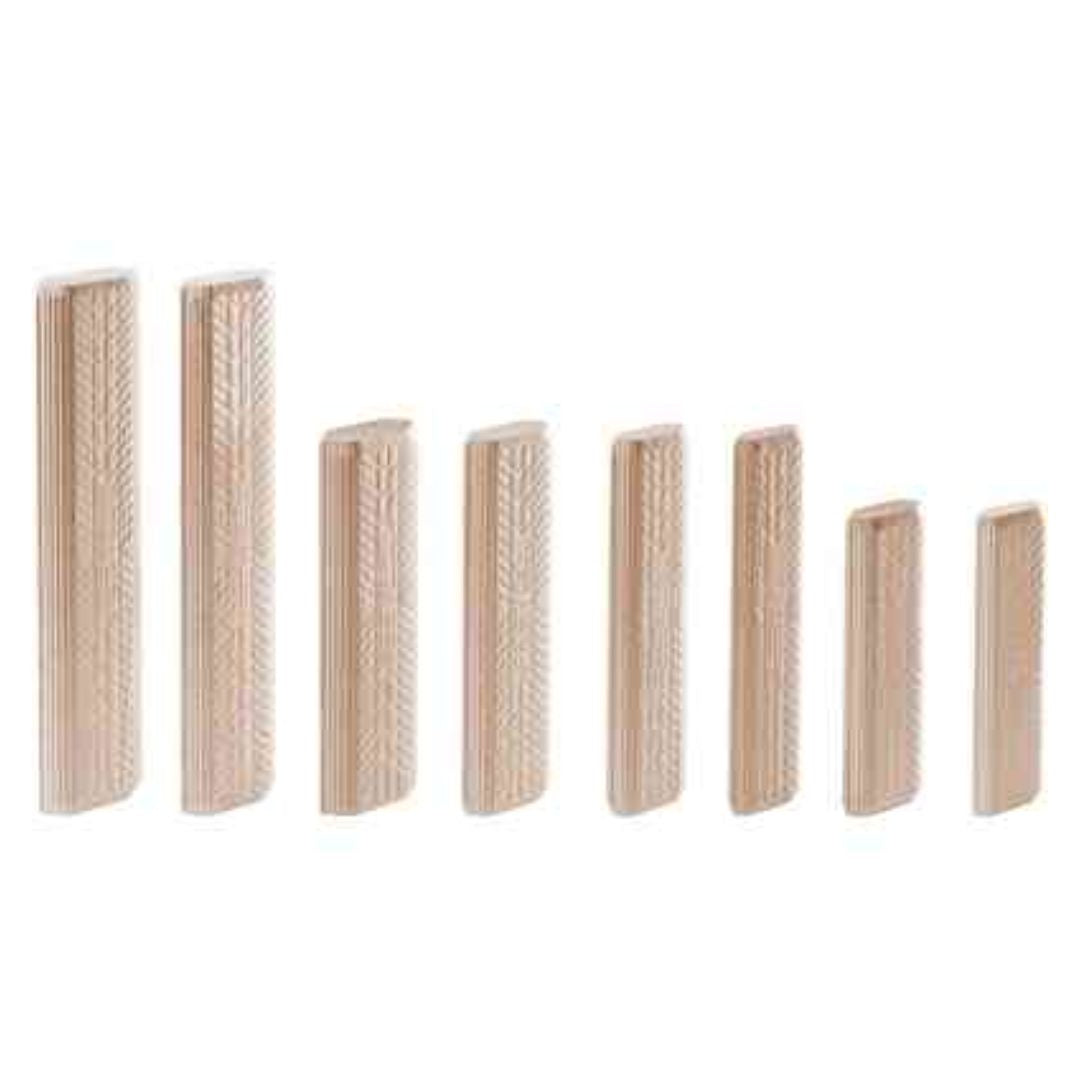 XL 8 by 80mm Domino Beech Tenons, 190-Pack