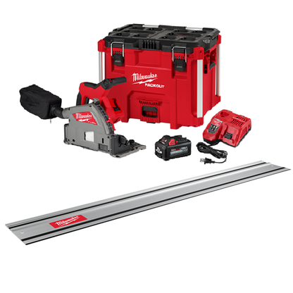 Milwaukee Track Saw and 55" Guide Rail Package