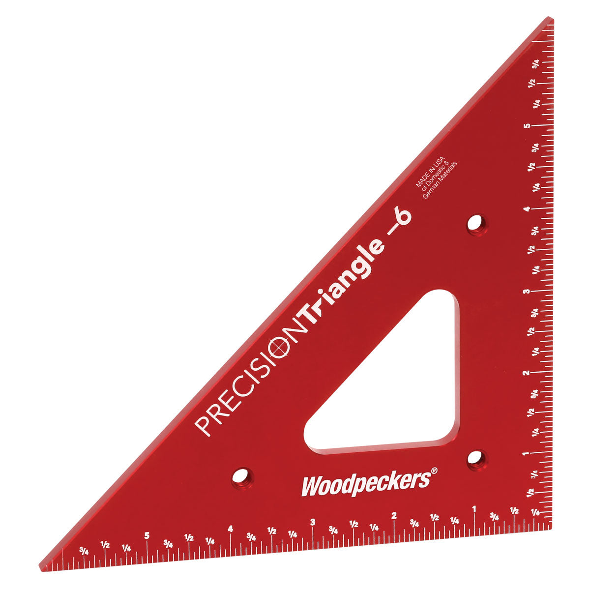 Woodpeckers Precision Triangle Set 4.375" + 6.25"