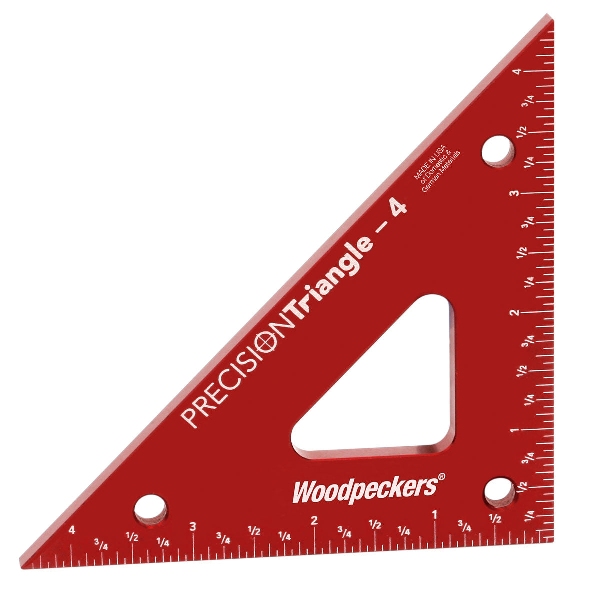 Woodpeckers Precision Triangle Set 4.375" + 6.25"