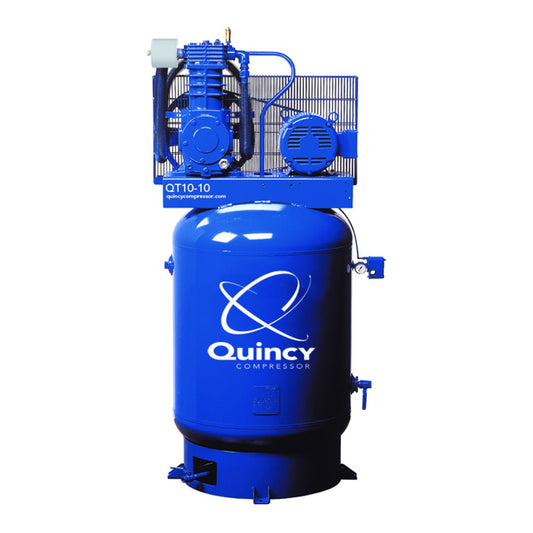 Quincy 120-Gallon 10HP 3PH Vertical Air Compressor