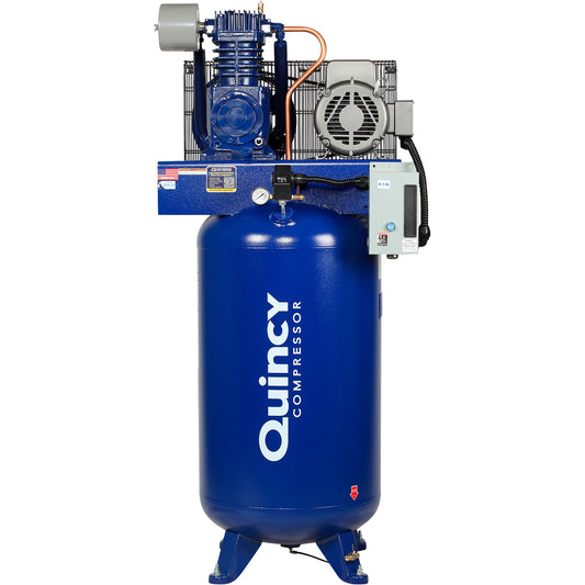 Quincy 80-Gallon 7.5 HP 1 PH Vertical Air Compressor