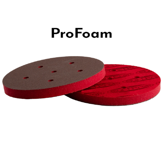 SURFPREP 5" FOAM DISC 1/2"  MEDIUM+