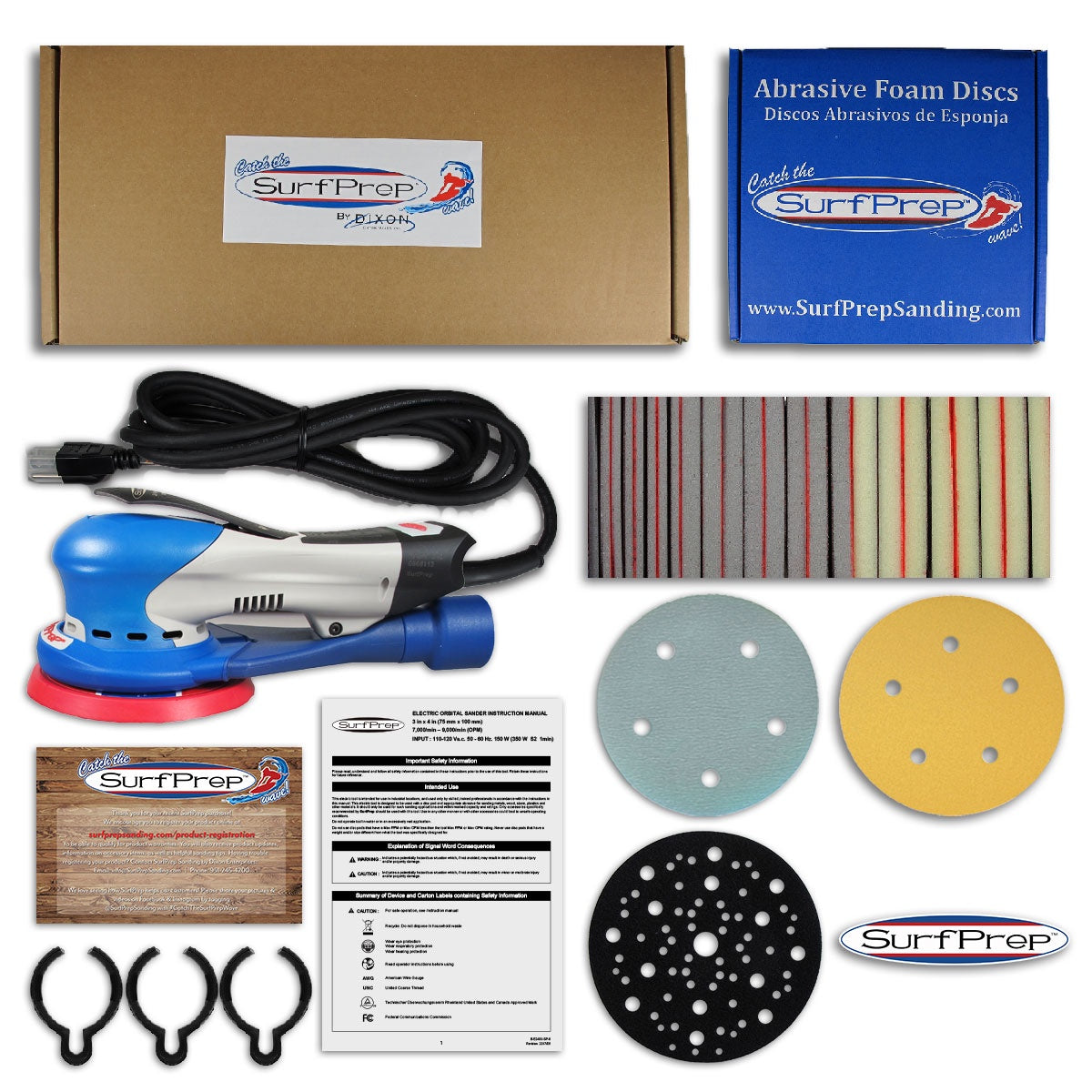 SurfPrep 5" Pro Sanding System Kit