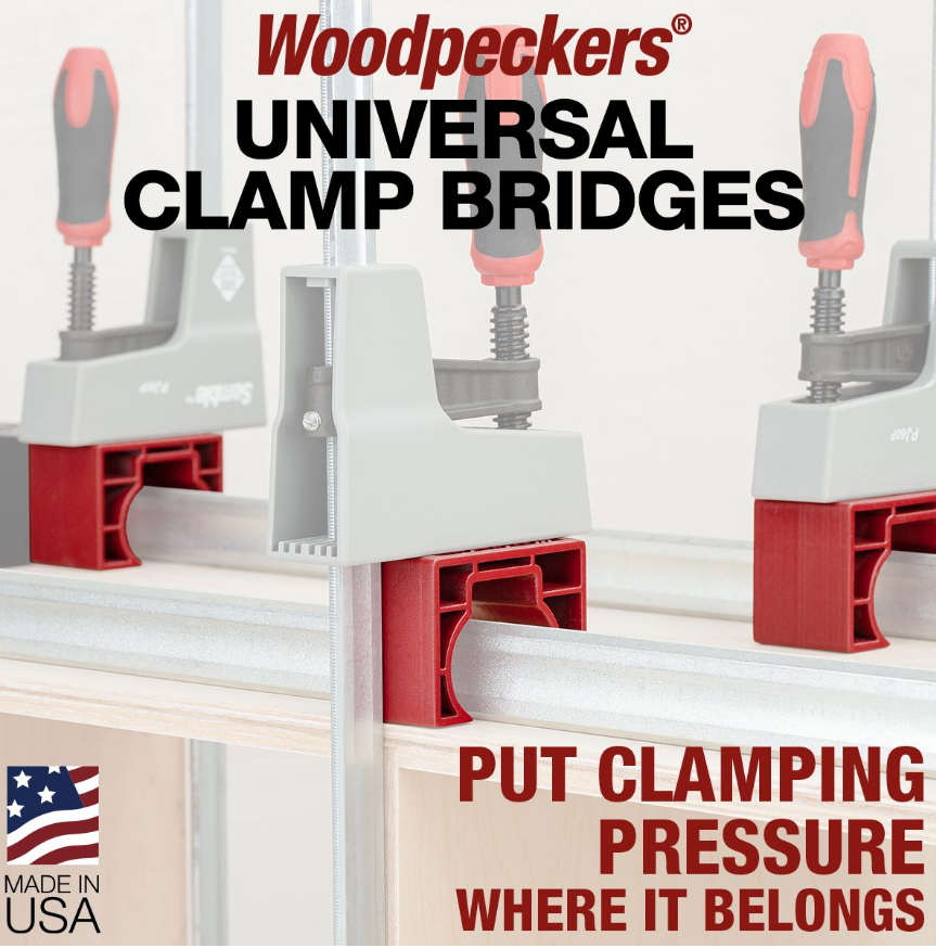 Woodpeckers Universal Clamp Bridge 24Pcs