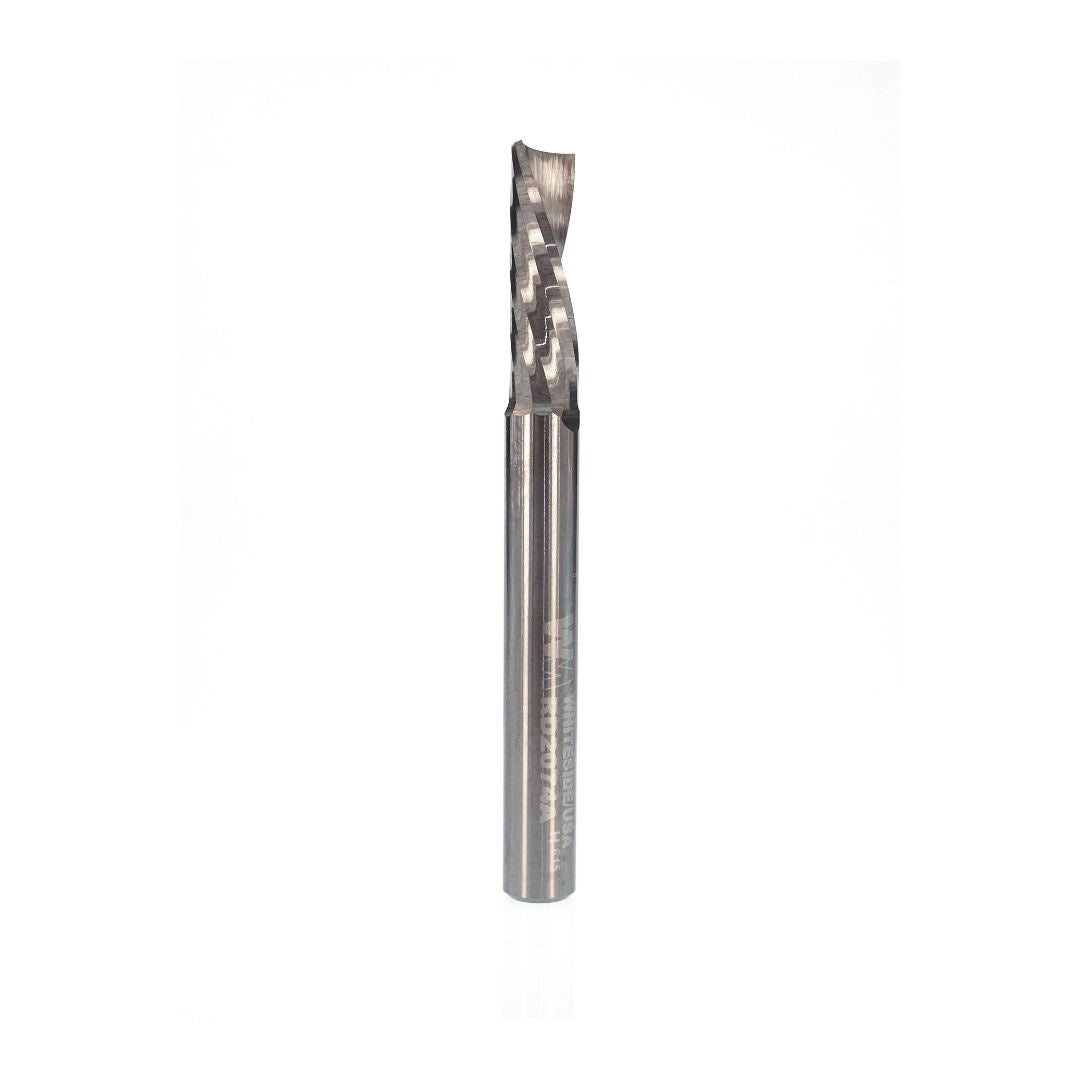 Whiteside RD2074A O-Flute Down Cut Spiral Bit (1/4"SH, 1/4"CD, 3/4"CL)