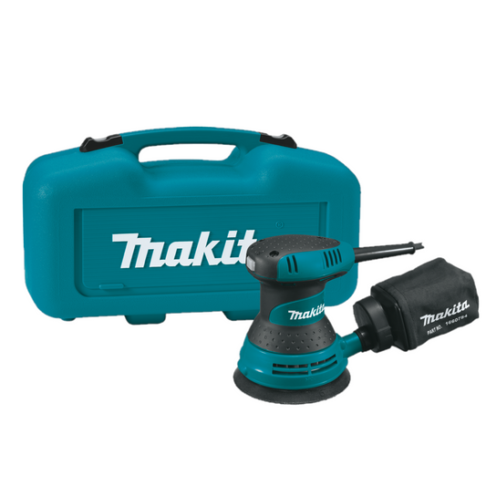 Makita 5" Random Orbital Sander, with Tool Case