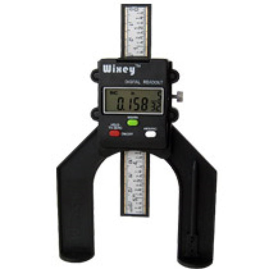 Wixey Mini Digital Height Gauge with Fractions