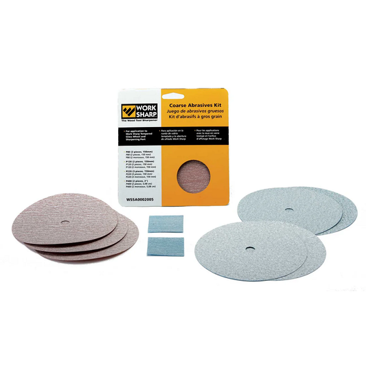 WS3000 COARSE ABRASIVES DISC KIT