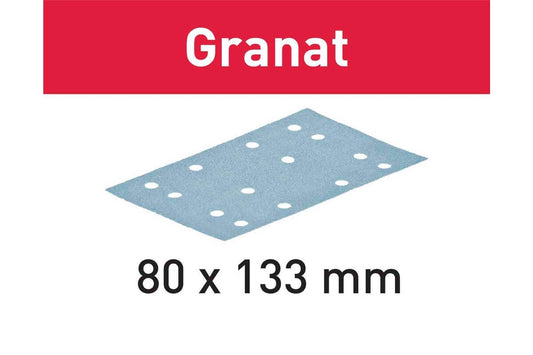 P180-Grit Granat Sandpaper for RTS400 and LS130, 100ct