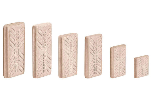 BU/Beech DOMINO Tenons 5x30mm, 1800ct