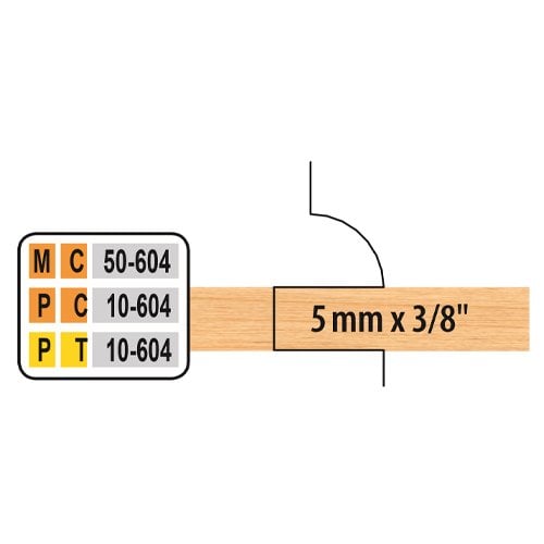 Freeborn MC-50-604 Center Groover Set