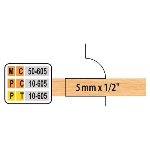 Freeborn MC-50-605 Center Groover Set