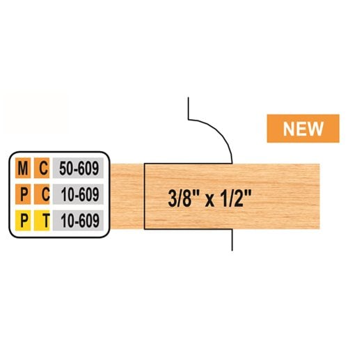 Freeborn MC-50-609 Center Groover Set