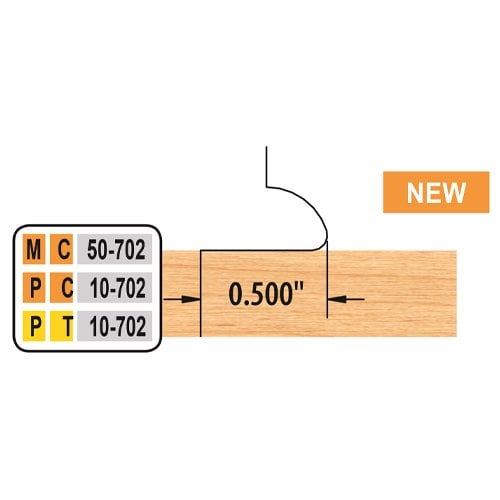 Freeborn MC-50-702 Center Groover Set