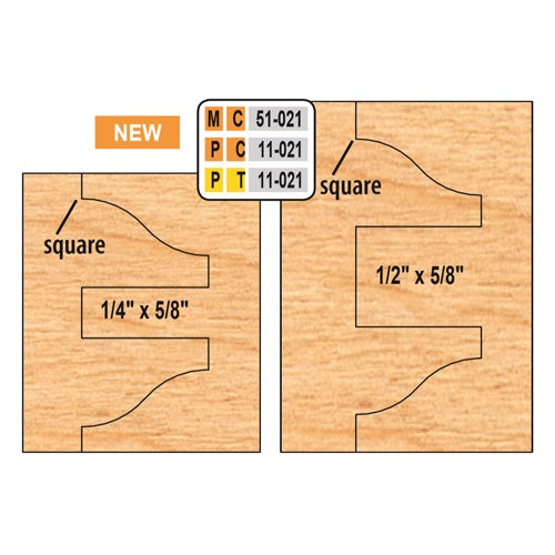 Freeborn MC-51-021 Double-Sided Cope and Pattern Set, Square Inside Corners