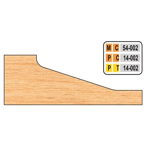 Freeborn MC-54-002 Raised Panel Shaper Cutters