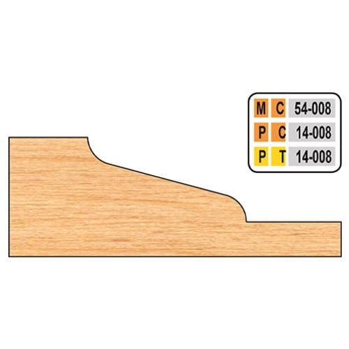 Freeborn MC-54-008 Raised Panel Shaper Cutters