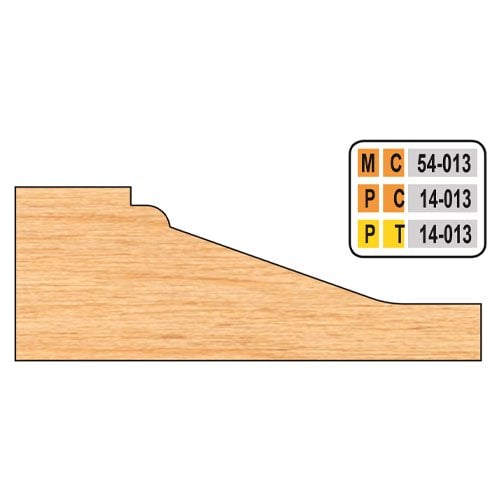 Freeborn MC-54-013 Raised Panel Shaper Cutters