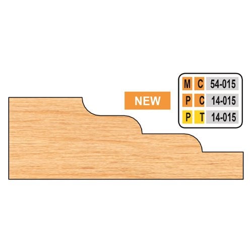 Freeborn MC-54-015 Raised Panel Shaper Cutters