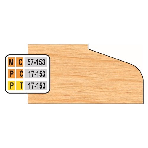 Freeborn MC-57-153 Door Edge Top Cutter