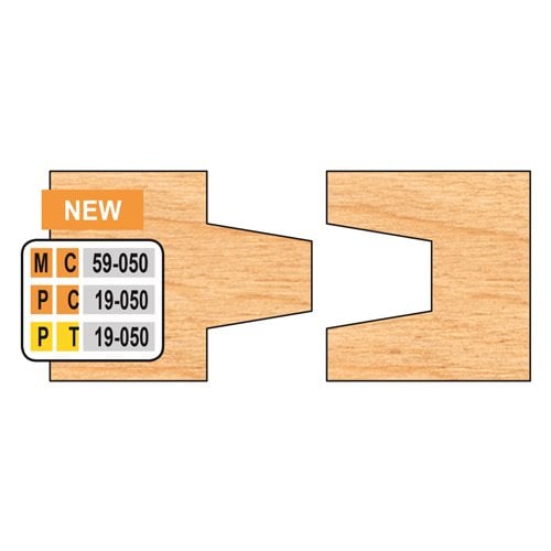 Freeborn MC-59-050 Wedge Tongue and Groove Edge Banding