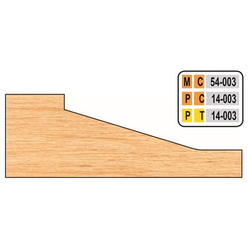 Freeborn PC-14-003 Raised Panel Shaper Cutters